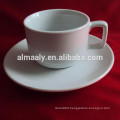 modern tea cup and saucer in stock